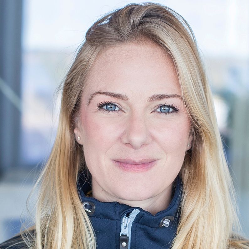 Porträtt på läkaren Matilda Lundblad